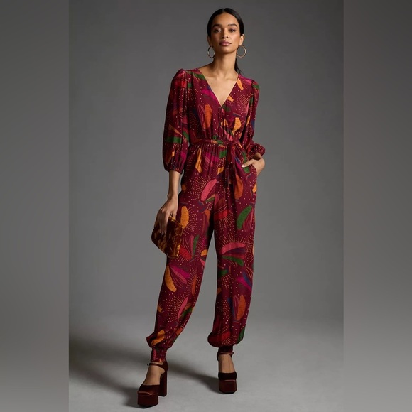 Farm Rio Wrap Jumpsuit - Picture 2 of 14